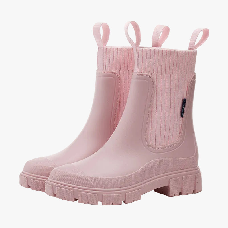 womens-rubber-ankle-boots-with-ribbed-collar-and-lug-sole-1