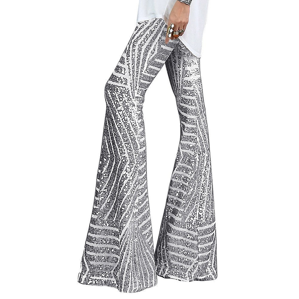 womens-sequin-flare-pants-with-pull-on-elastic-waistband-4