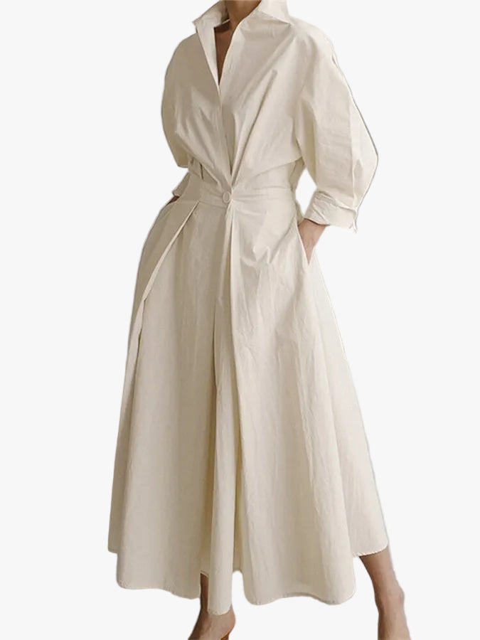 womens-shirt-style-woven-midi-dress-with-tie-waist-and-pockets-1