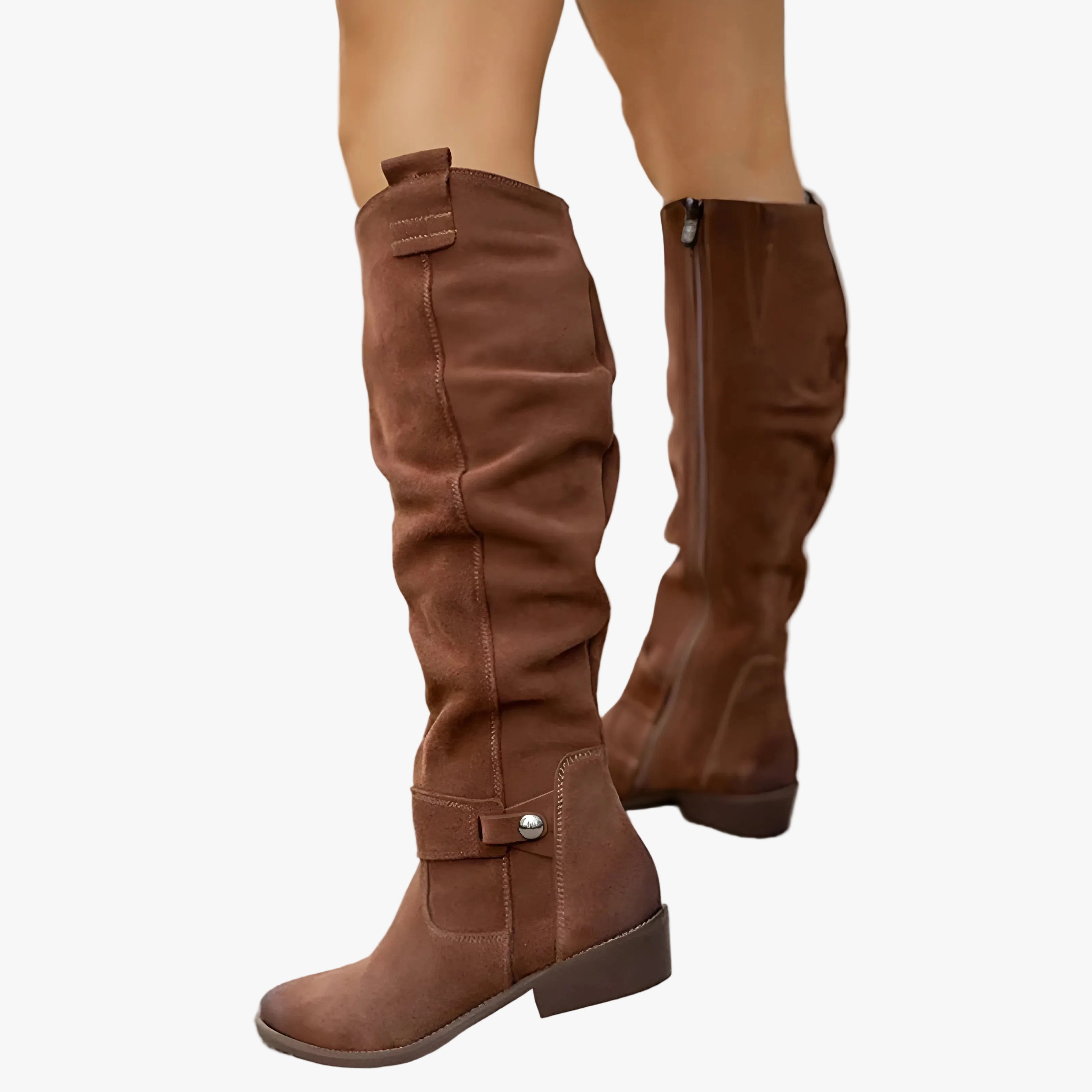womens-suede-knee-high-boots-with-side-zipper-and-block-heel-1