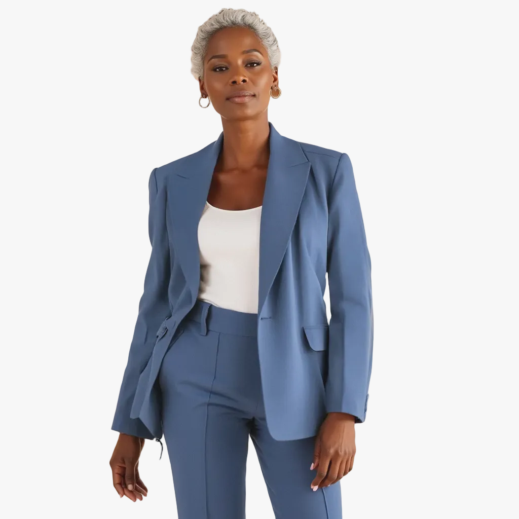 womens-woven-blazer-set-with-notch-lapels-and-straight-leg-pants-1