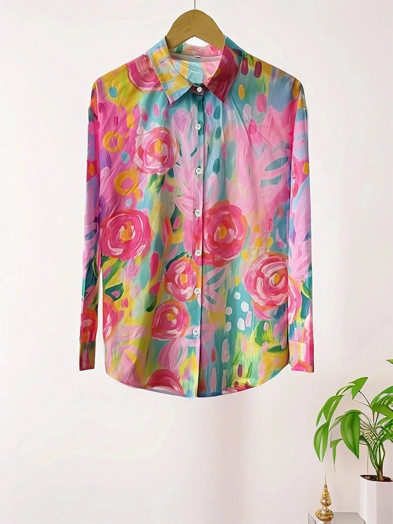 womens-woven-blouse-with-button-front-and-roll-tab-sleeves-7