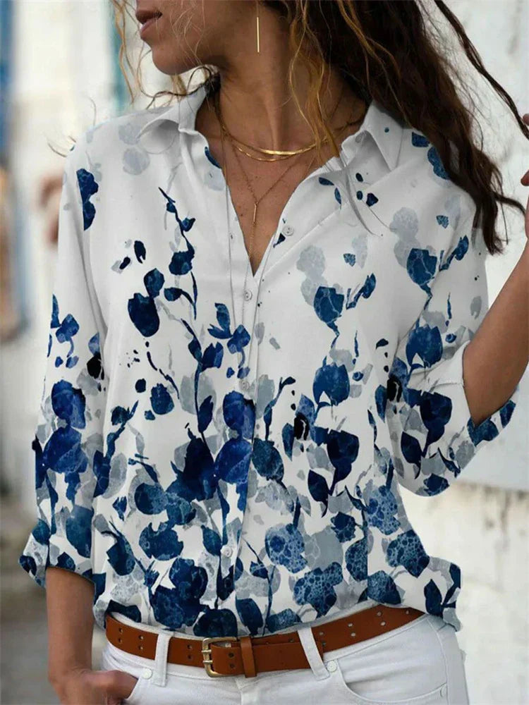 womens-woven-blouse-with-button-placket-and-roll-tab-sleeves-4