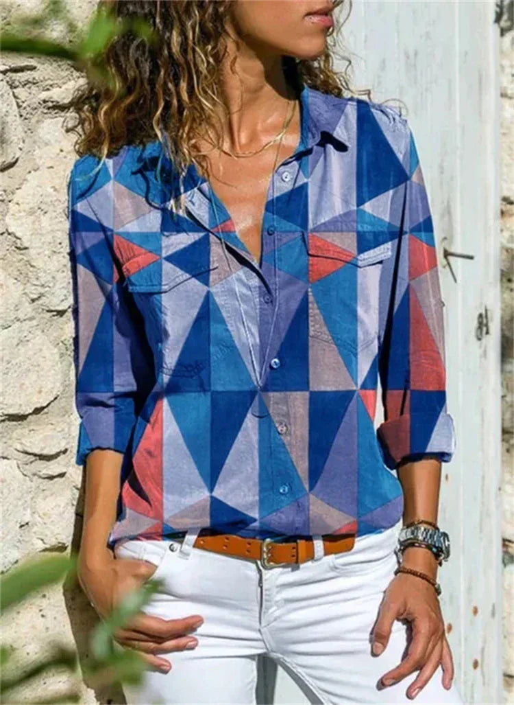 womens-woven-blouse-with-button-placket-and-roll-tab-sleeves-5