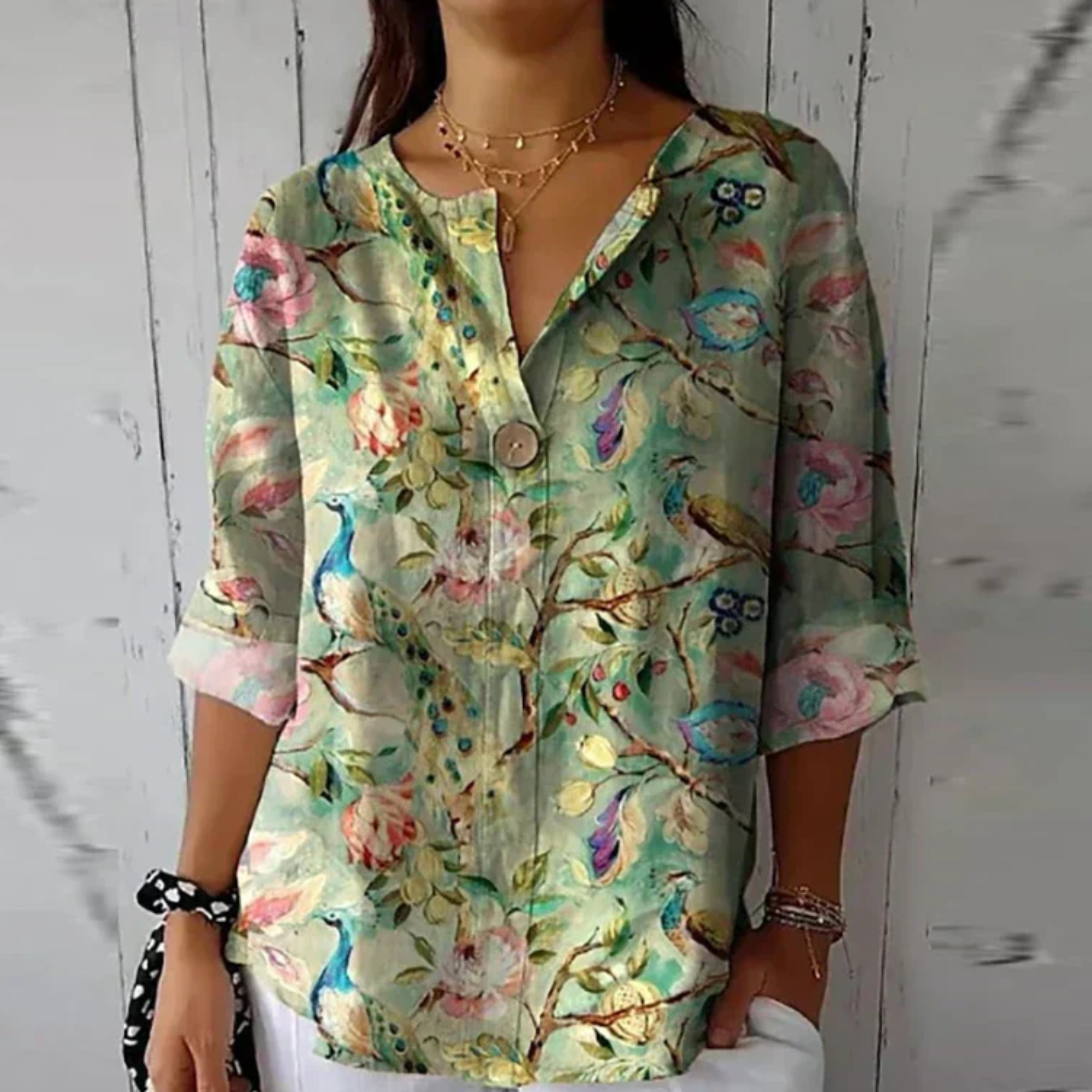 womens-woven-blouse-with-floral-print-and-split-neck-7