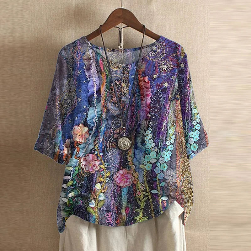 womens-woven-blouse-with-henley-buttons-and-cuffed-sleeves-9