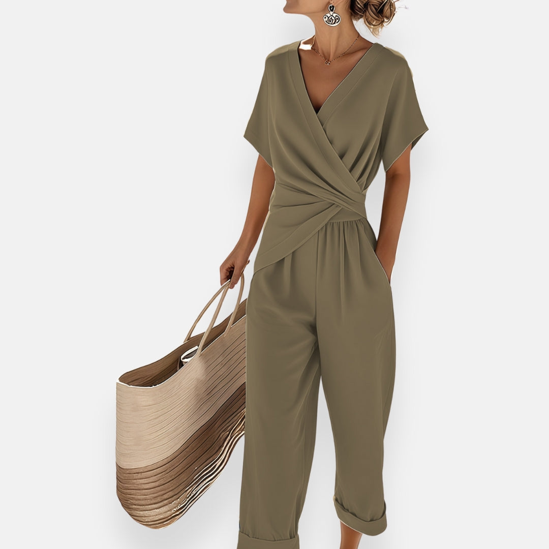 womens-woven-jumpsuit-with-wrap-v-neck-and-side-pockets-2