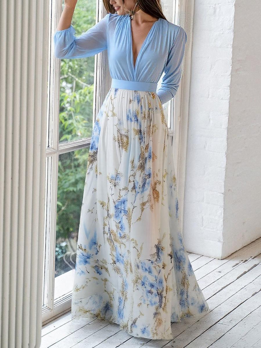 womens-woven-maxi-dress-with-floral-print-and-v-neck-3
