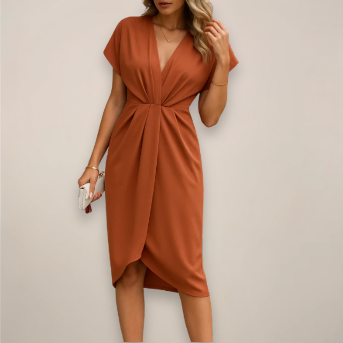 womens-woven-midi-dress-with-v-neck-and-wrap-overlay-3