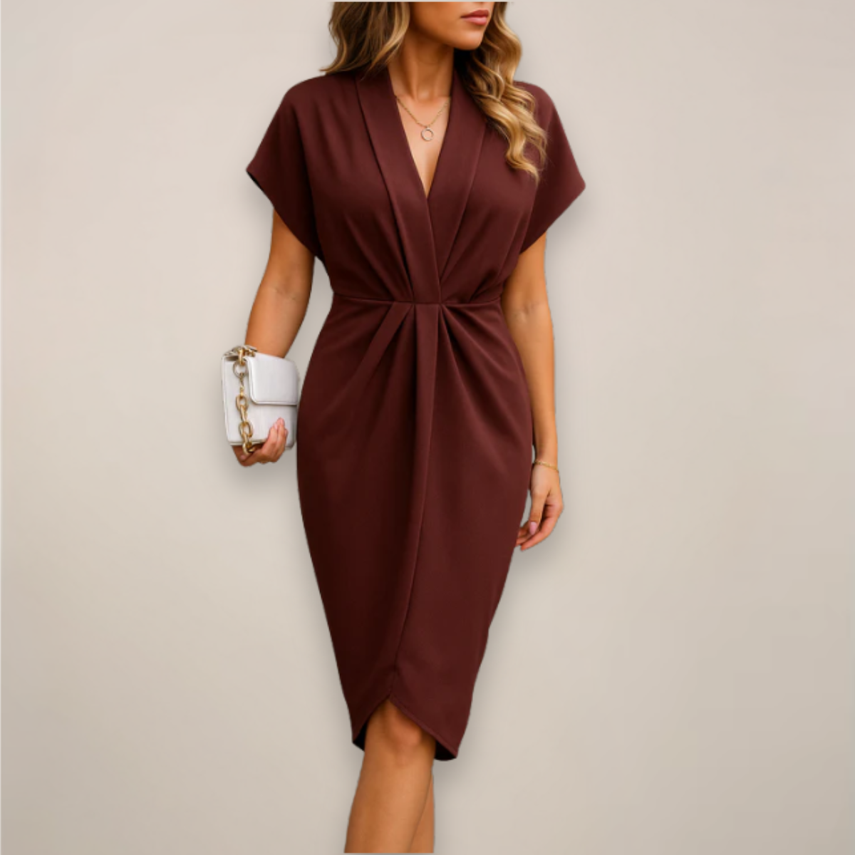 womens-woven-midi-dress-with-v-neck-and-wrap-overlay-5