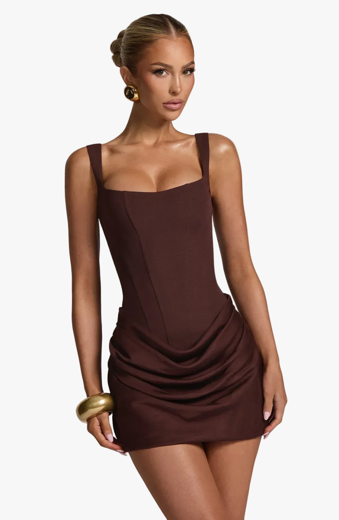 womens-woven-mini-dress-with-square-neck-and-lace-up-back-1