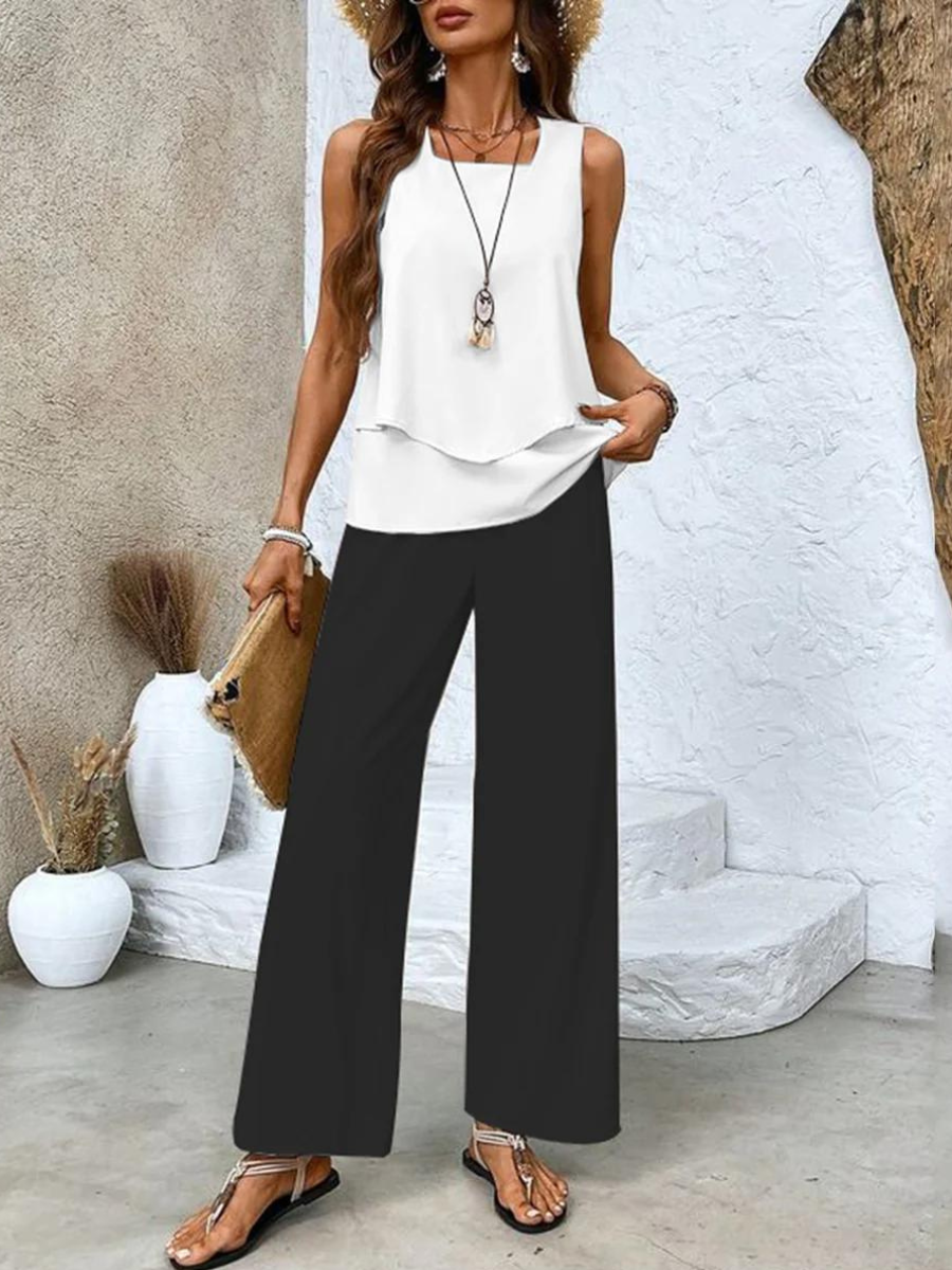 womens-woven-two-piece-set-with-layered-tank-and-wide-leg-pants-4