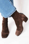 Faérune | Square-Toe Orthopedic Ankle Boots