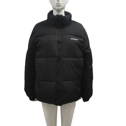Women's loose fit windproof winter coat in solid color