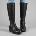 Calliope | Buckle Orthopedic Leather Boots