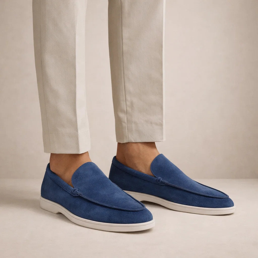 Wessel - Leather Slip-On Casual Loafers
