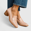 Mykzelle | Block Heel Orthopedic Loafers