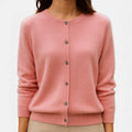 Hilaria | Clean-Line Button-Up Sweater