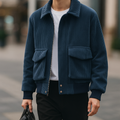 Ephraim | Tailored Cotton Corduroy Zip Up Jacket