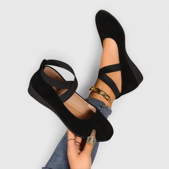Women's adjustable strap orthopedic wedge sandals