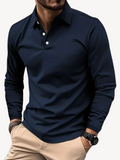 Jones | Long Sleeve Polo in Seven Colours