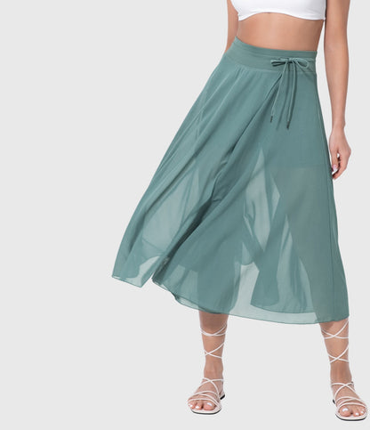 Hildur - High-Waist Two-in-One Skirt