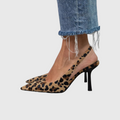 Nicole | Leopard-Print Orthopedic Heels