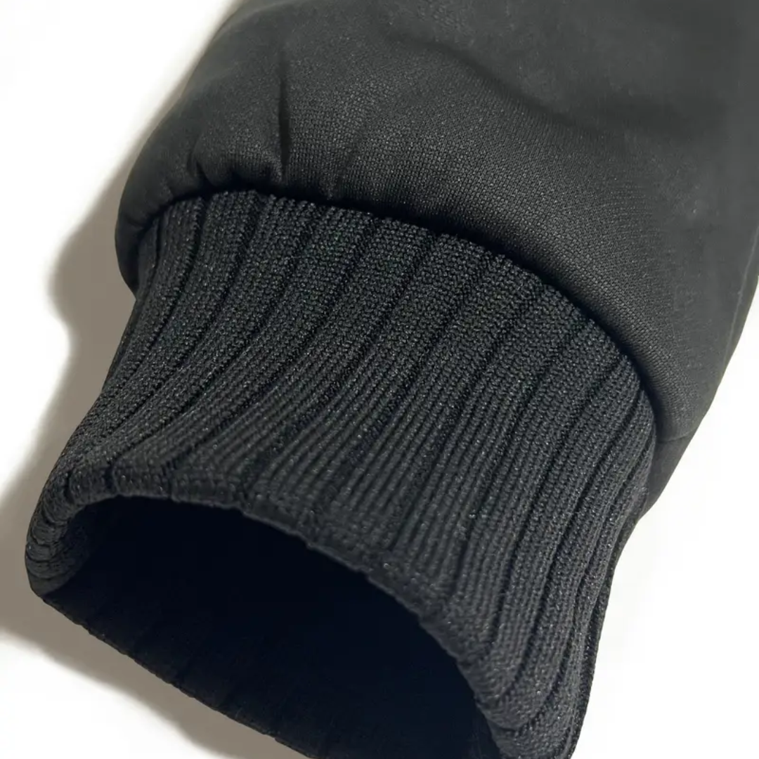 Fleece hooded jacket for men