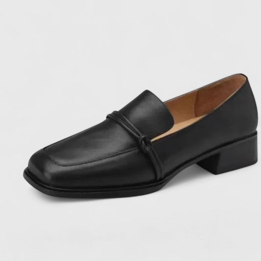 Women's square-toe orthopedic loafers for everyday wear
