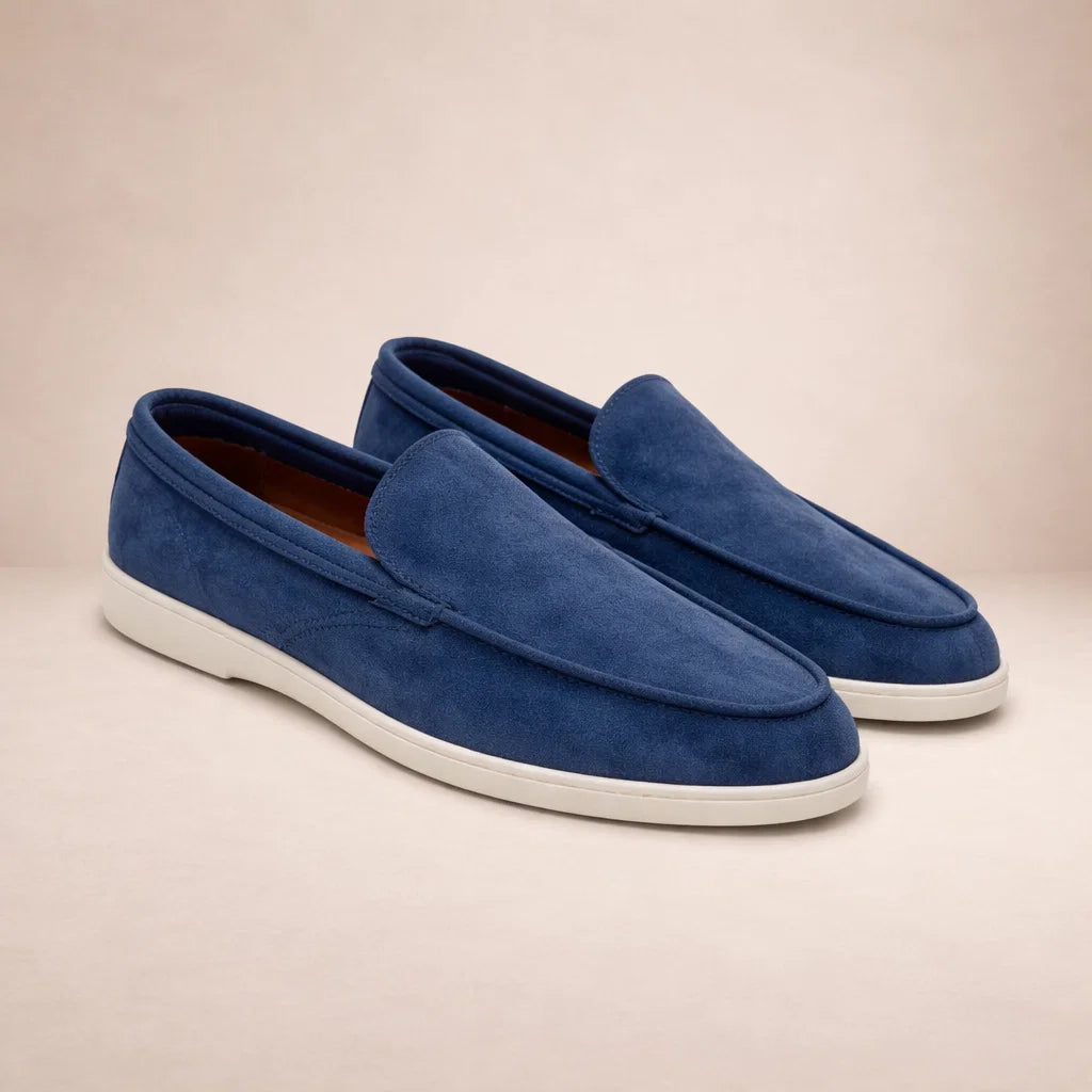 Wessel - Leather Slip-On Casual Loafers