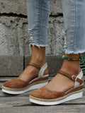Selena | Ankle Strap Orthopedic Wedge Sandals