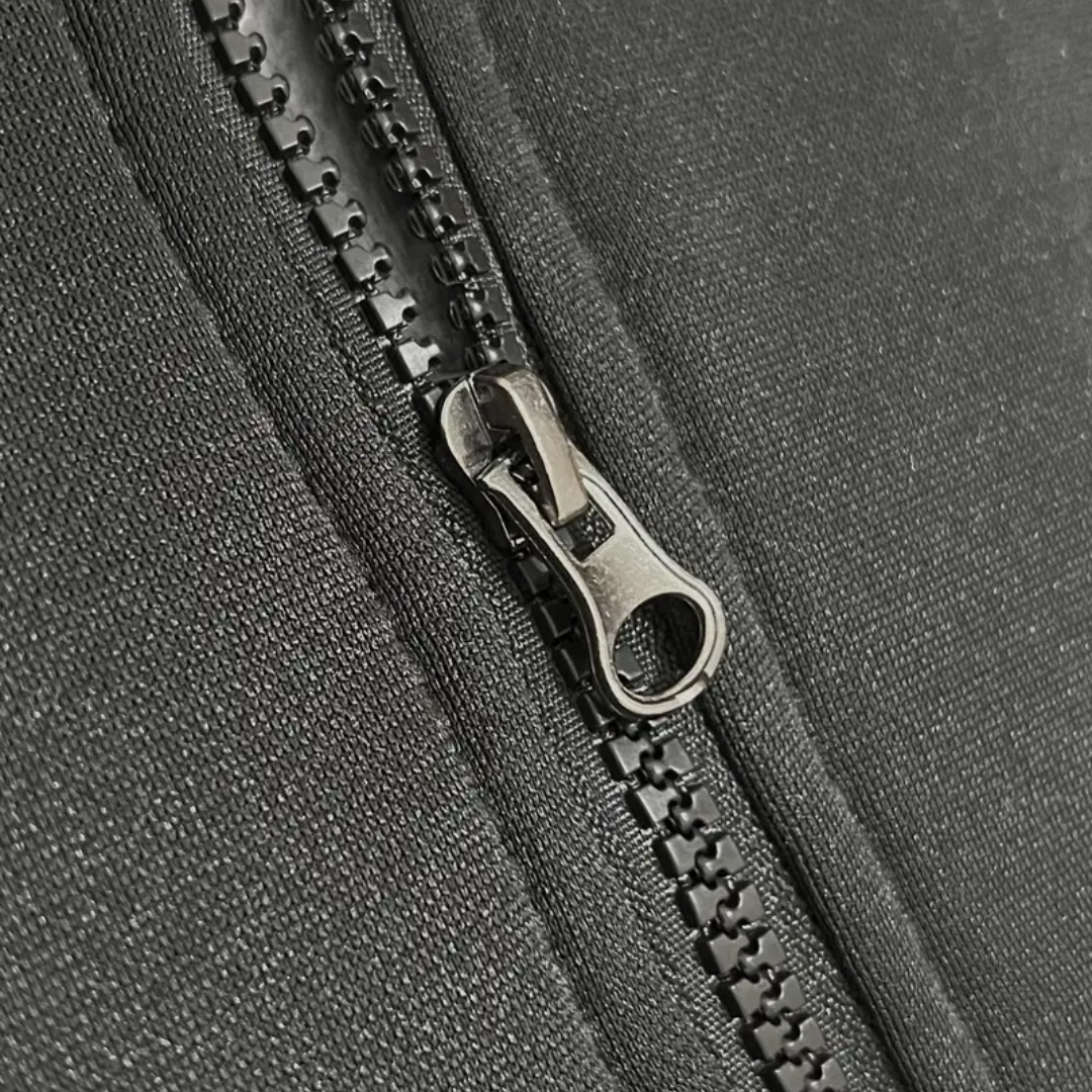 Fleece hooded jacket for men