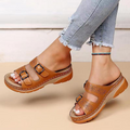 Delfina | Leather Orthopedic Sandals