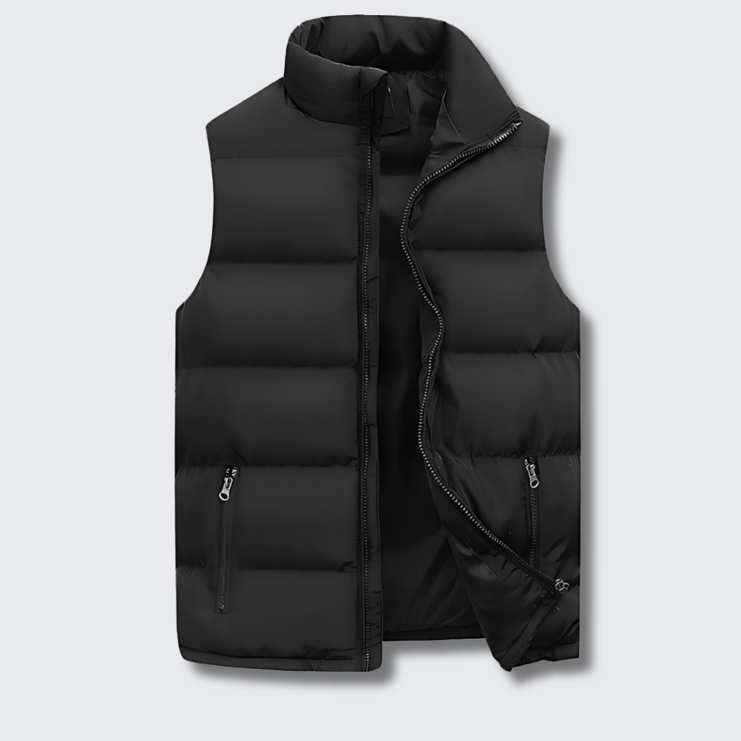 Nils - Quilted Puffer Gilet for Layering
