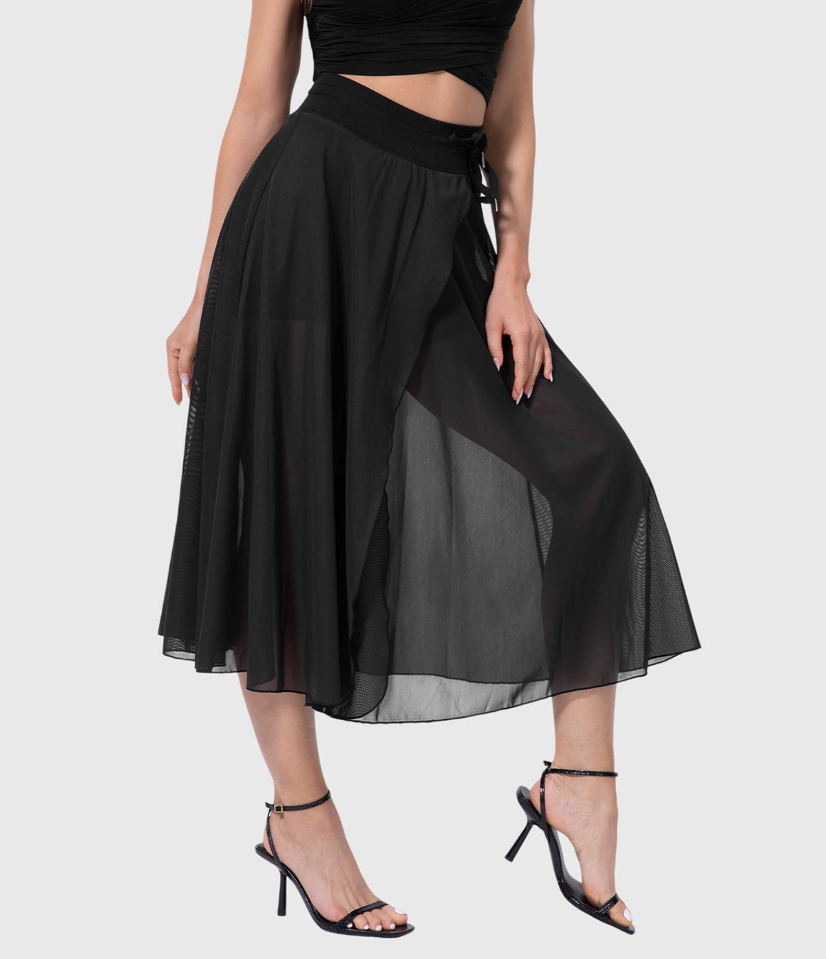 Hildur - High-Waist Two-in-One Skirt