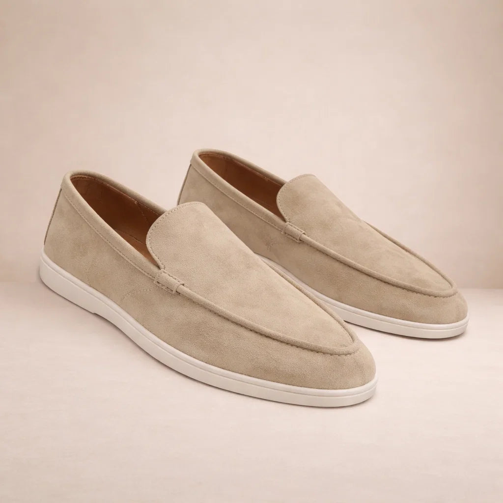 Wessel - Leather Slip-On Casual Loafers