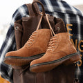 Bennett | Lace Up Suede Boots with Cushioned Insole