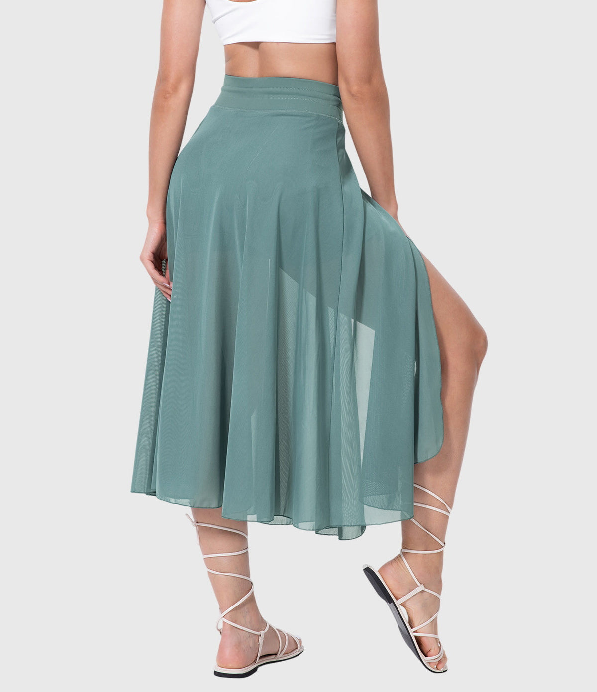 Hildur - High-Waist Two-in-One Skirt