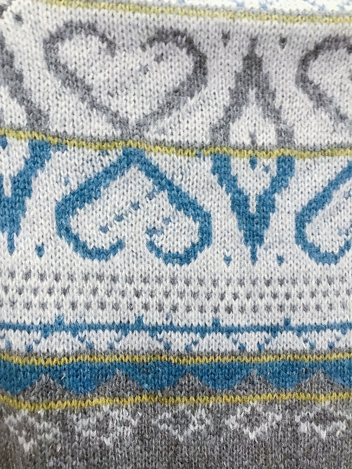 Ottilie - Nordic Pattern Winter Sweater