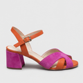 Solange | Color Block Chunky Orthopedic Heels