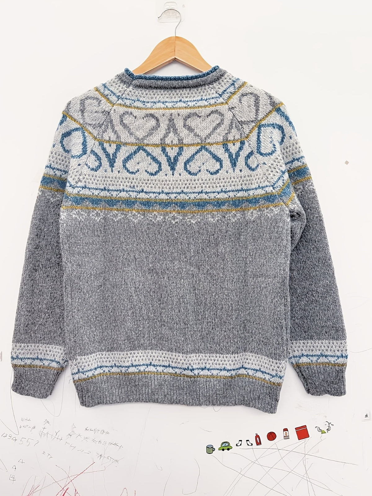 Ottilie - Nordic Pattern Winter Sweater