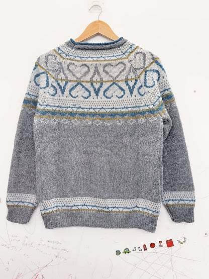 Ottilie - Nordic Pattern Winter Sweater