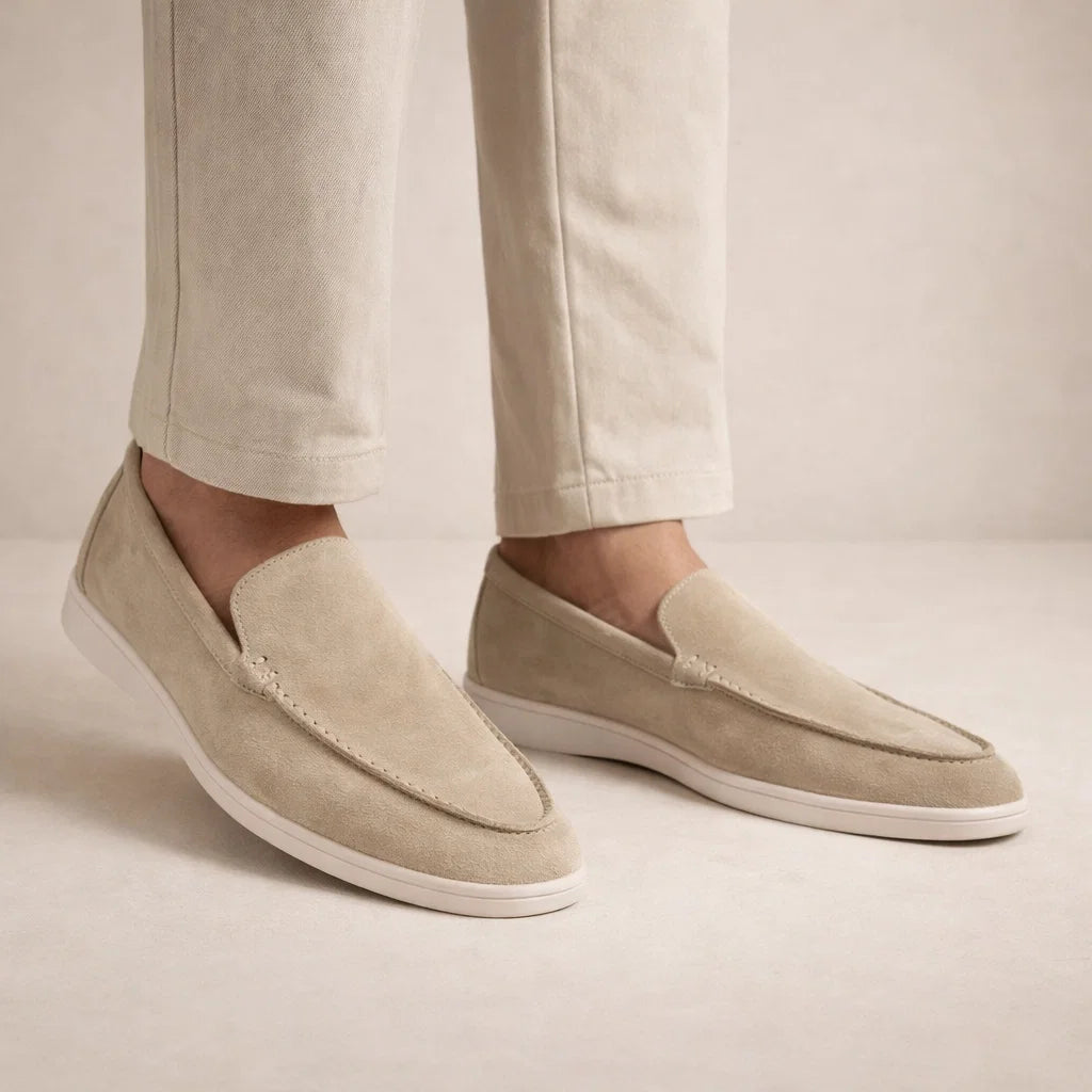 Wessel - Leather Slip-On Casual Loafers