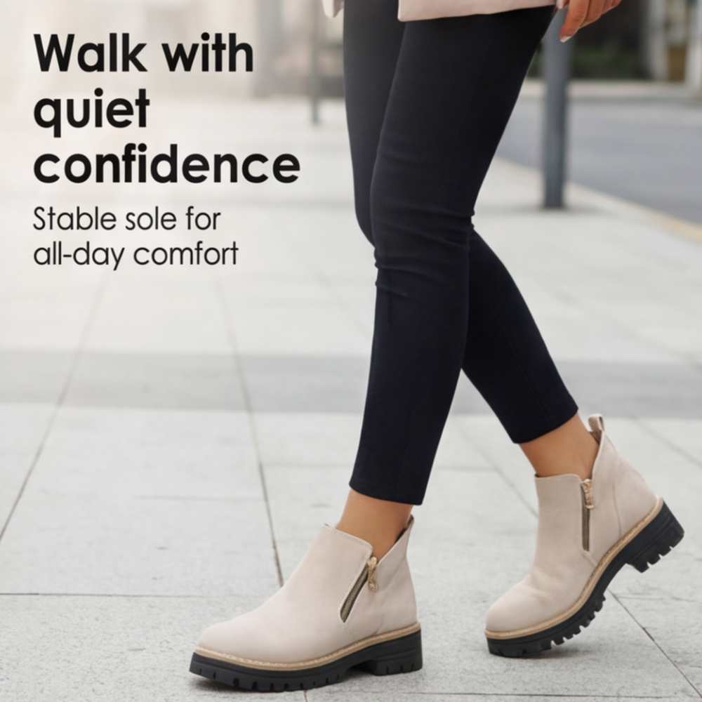 Liliane - Side-Zip Chelsea Ankle Boots