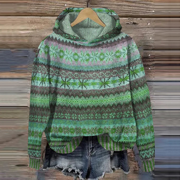 Aurore - Relaxed Drawstring Hooded Top