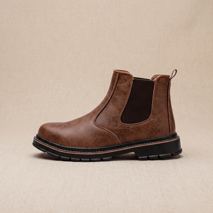 Steel Toe Chelsea Work Boots for Men