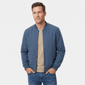 Armando | Suede Bomber Jacket with Welt Pockets
