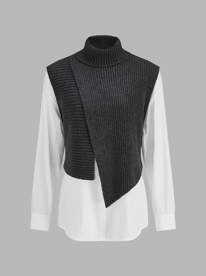 Bianca - Relaxed Ribbed Knit Sweater