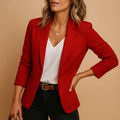 Severine | Slim-Fit Single-Button Tailored Blazer