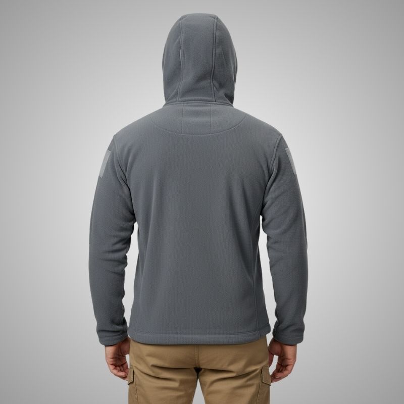 Windproof thermal fleece jacket for men